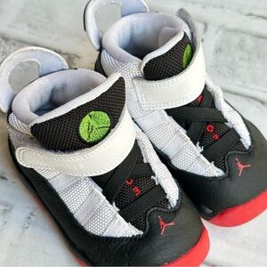 Kids Black and Red Sneakers